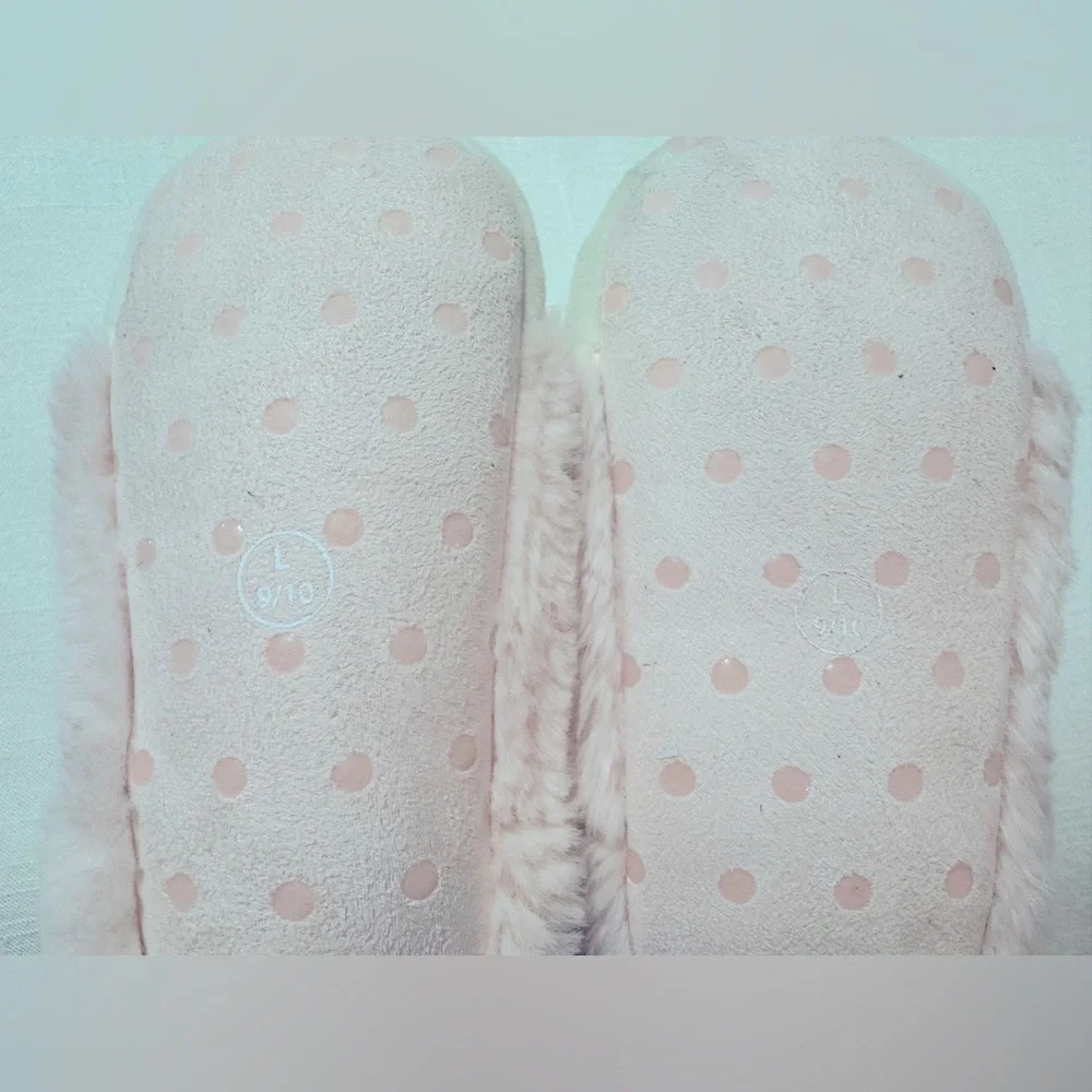 Cat & Jack | Little Kid Lama Flower Crown House Slippers | Large (9/10)